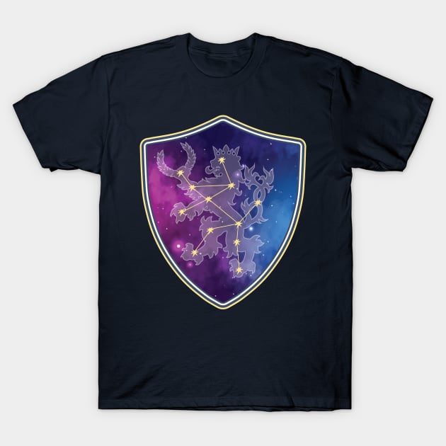 An Tir Celestial Lion T-Shirt by Yotebeth